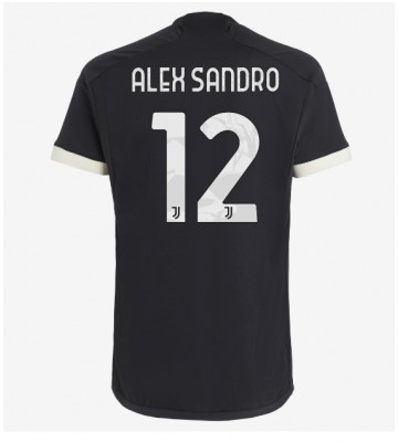 Maillot de foot Juventus Alex Sandro #12 Troisième 2023-24 Manches Courte